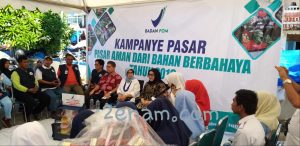 BPOM di Mamuju Gelar Kampanye Pasar Aman