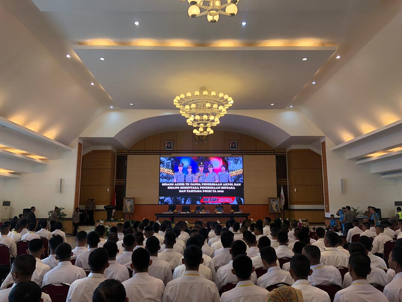 Sidang Kelulusan Akhir Tingkat Panda Sulbar Penerimaan Akpol dan Sidang Sementara Bintara dan Tamtama Polri.