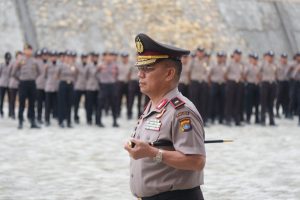 Korps Raport, 149 Personil Polda Sulbar Hari ini Dinaikkan Pangkatnya.