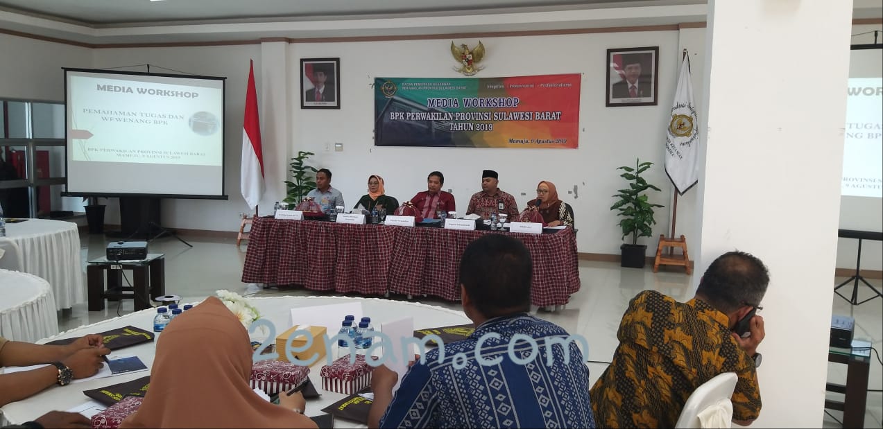 BPK Perwakilan Sulbar Gelar Media Workshop