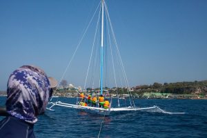 Sea Rider Beri Bantuan Keperahu Sandeq Bintang Timur