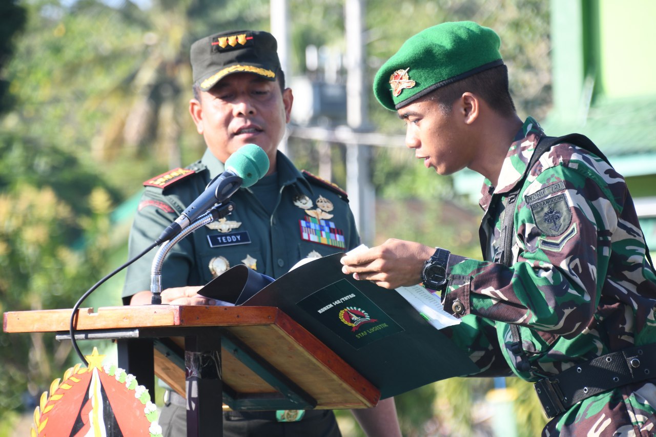 Danrem 142/TTG : Hindari Pelanggaran Sekecil Apapun