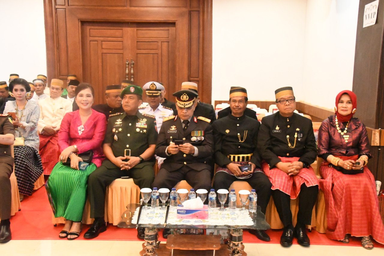 Danrem 142/Tatag Hadiri Rapat Paripurna DPRD HUT Sulbar