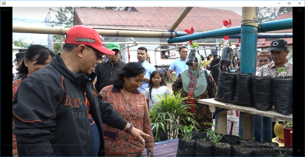 Bupati Mamuju  Launching Swalayan Pembibitan dan Bio Gas