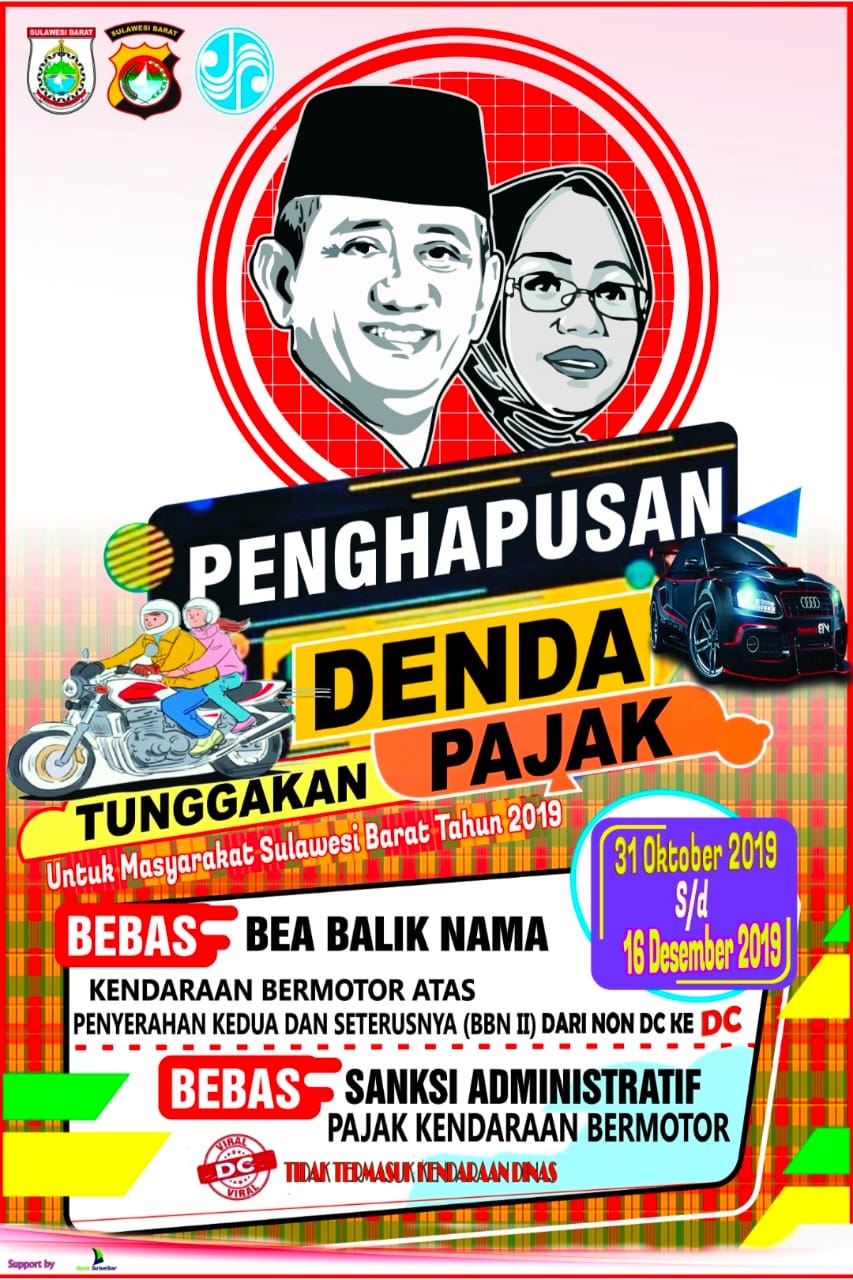 Soal Penghapusan Denda Pajak Kendaraan oleh Pemprov Sulbar, Kasi STNK Angkat Bicara