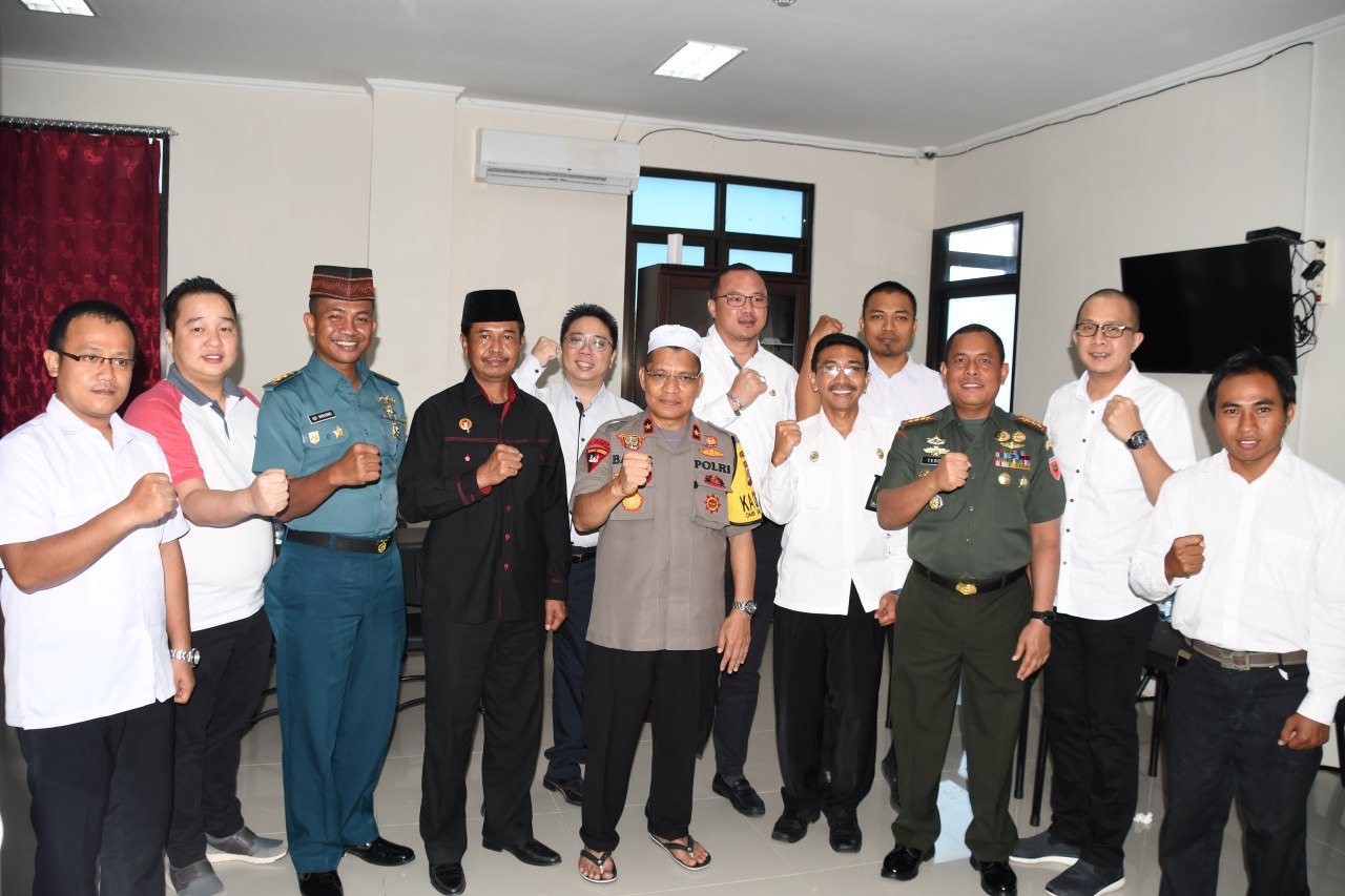 Danrem 142/Tatag Hadiri Do'a Bersama Di Mapolda Sulbar