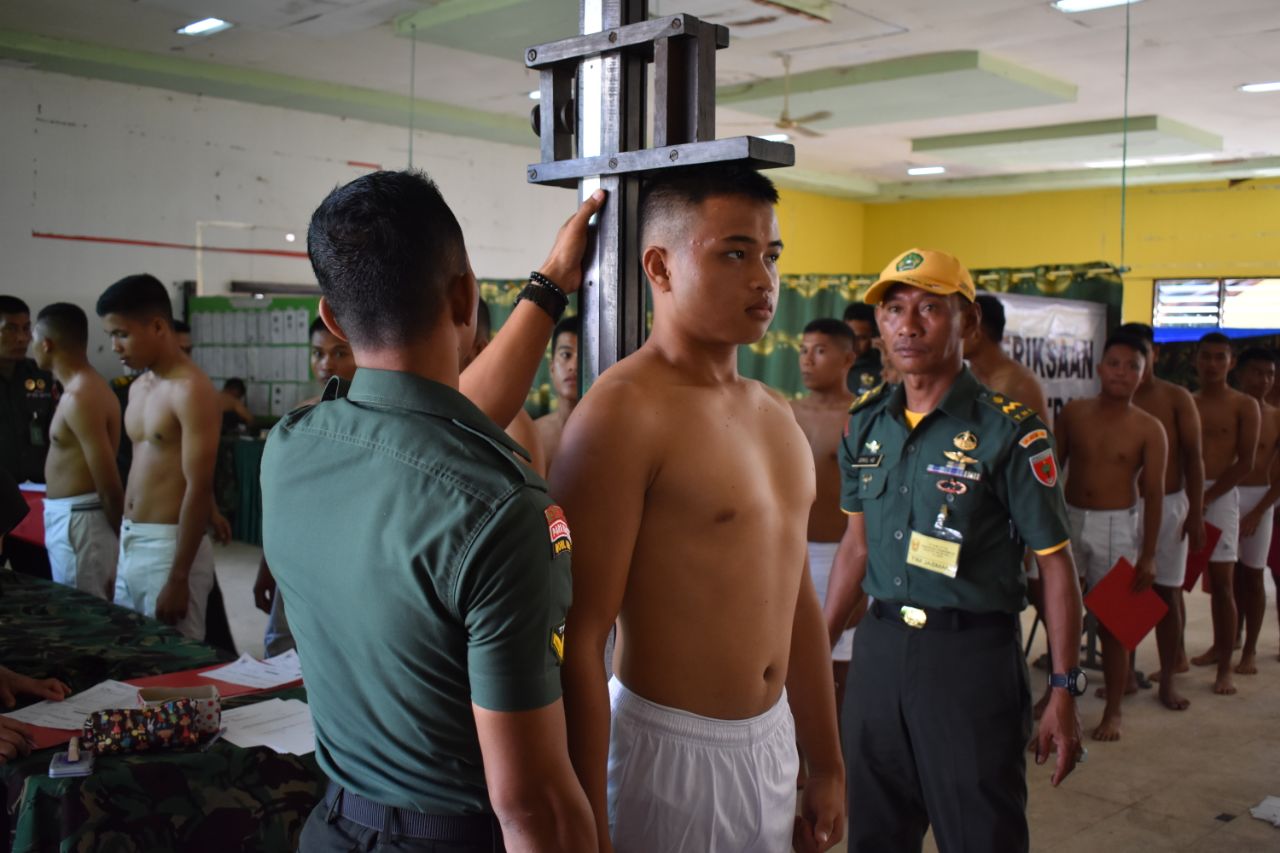 Hari keempat Seleksi Cata PK TNI - AD Gel. II Sub. Panda Mamuju