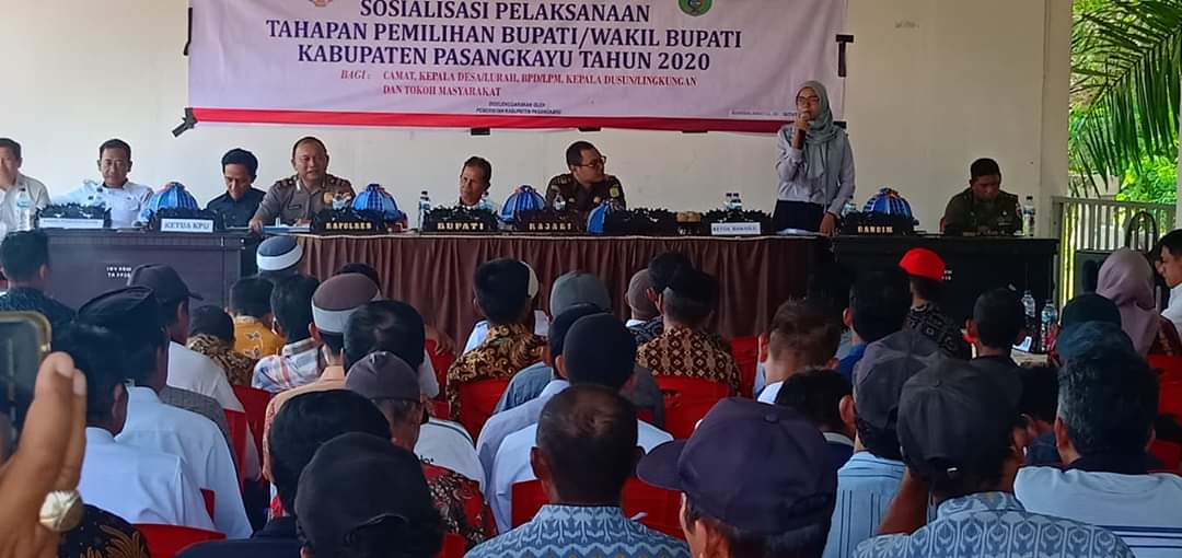 Pemkab Pasangkayu Sosialisasi Pelaksanaan Pilkada 2020