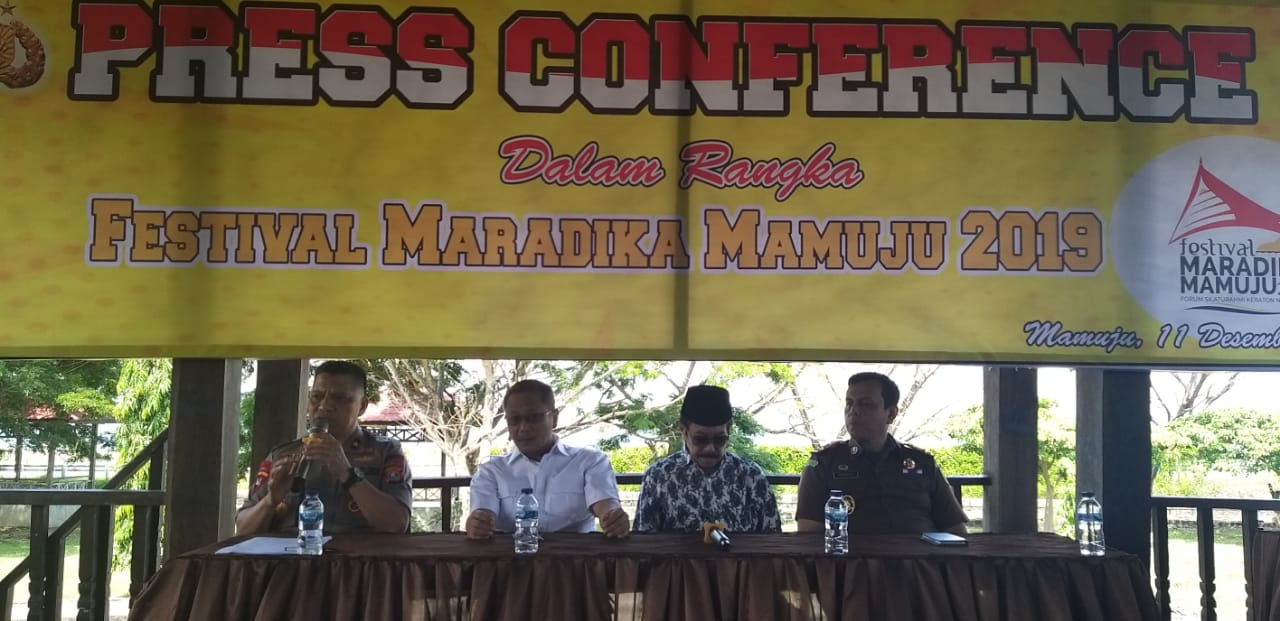 Tudang Sipulung, Seluruh Petinggi Sulawesi Barat Bahas Kesiapan Festival Maradika Mamuju.