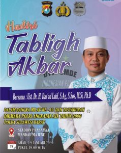 20200111_231237 Milad Ke 19 Angkatan Polri Datangkan Das’ad Latif