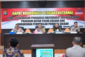 IMG-20200110-WA0034 Polda Sulbar Bersama Ombudsman Rakor Pengaduan Masyarakat Atas Kinerja Polri