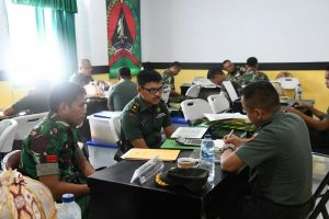 IMG-20200203-WA0020 Taklimat awal oleh Inspektur Kodam XIV/Hasanuddin di Korem 142/Tatag
