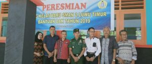 IMG-20200206-WA0037 Danramil hadiri peresmian Ruang kelas SMA 2 Luwu Timur