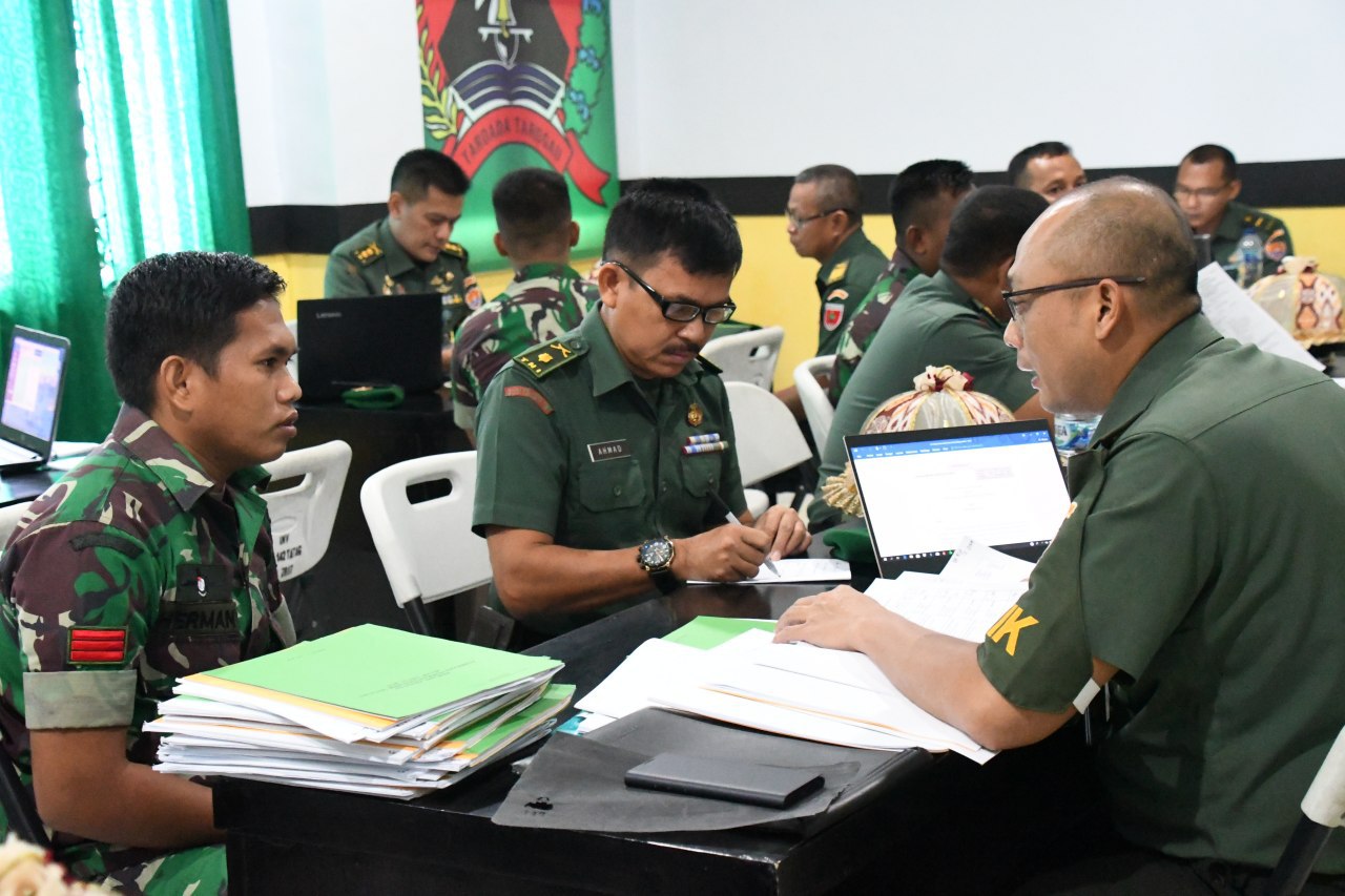 Post Audit Tim Itjenad kunjungi Korem 142/Tatag