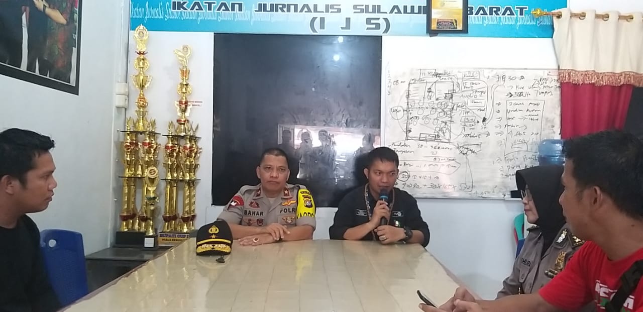 Kapolda Sulbar Brigjen Pol Baharudin Djafar Pamit di IJS