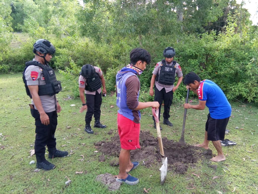 Mortir Meledak di Tinambung