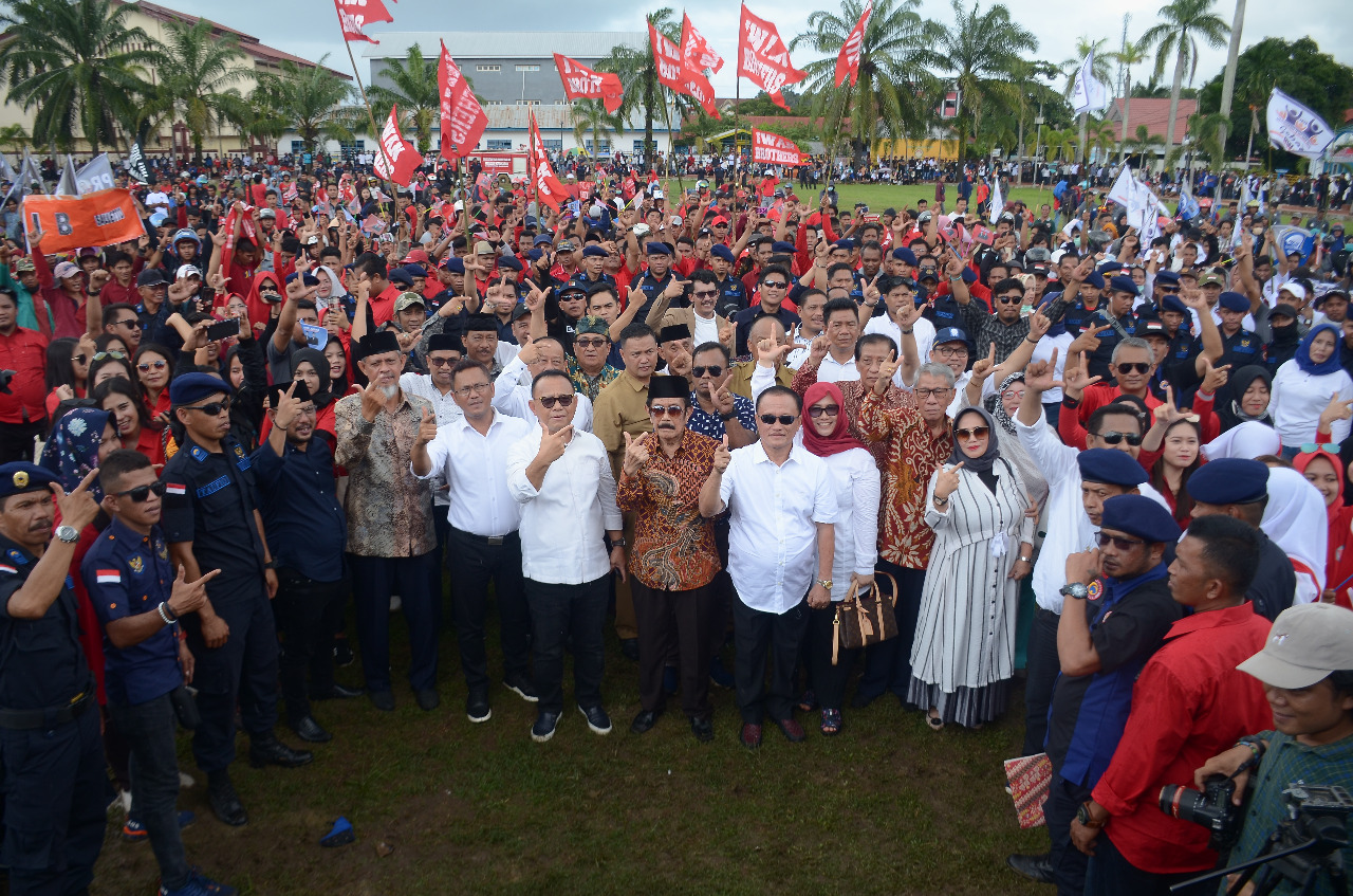 Apel Akbar Relawan Bukti Keseriusan Habsi-Irwan Bertarung di Pilkada Mamuju 2020