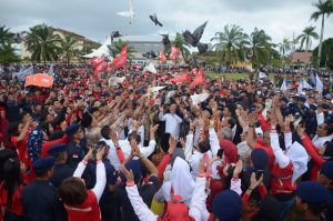 Apel Akbar Relawan Bukti Keseriusan Habsi-Irwan Bertarung di Pilkada Mamuju 2020