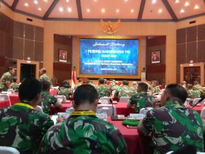Kepala Staf Umum TNI membuka Rakornispen TNI
