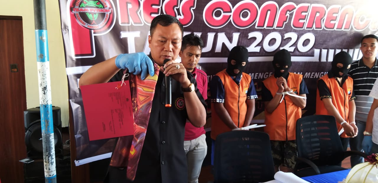 Pelaku Begal Berhasil Diringkus Polisi