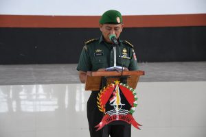 Korem 142/Tatag menerima 190 orang Personil Baru.