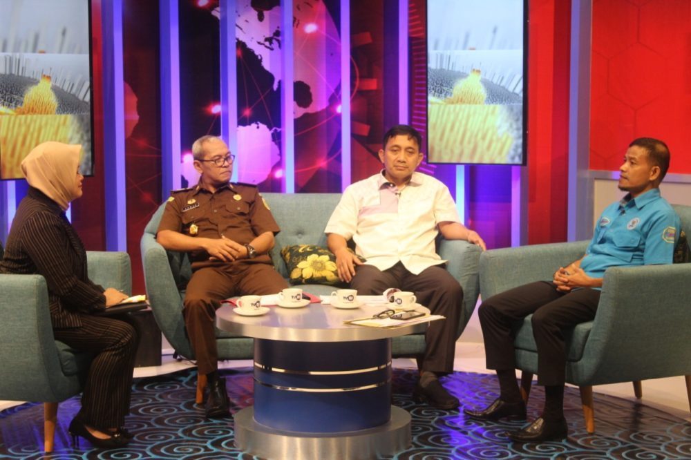 Bincang Malaqbi di TVRI, Direktur Narkoba Polda Sulbar Jadi Narasumber.