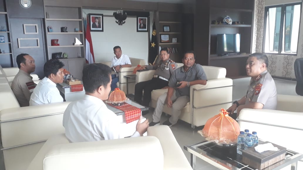 Kapolda Sulbar. Sambut Hangat Audiensi Universitas Tomakaka