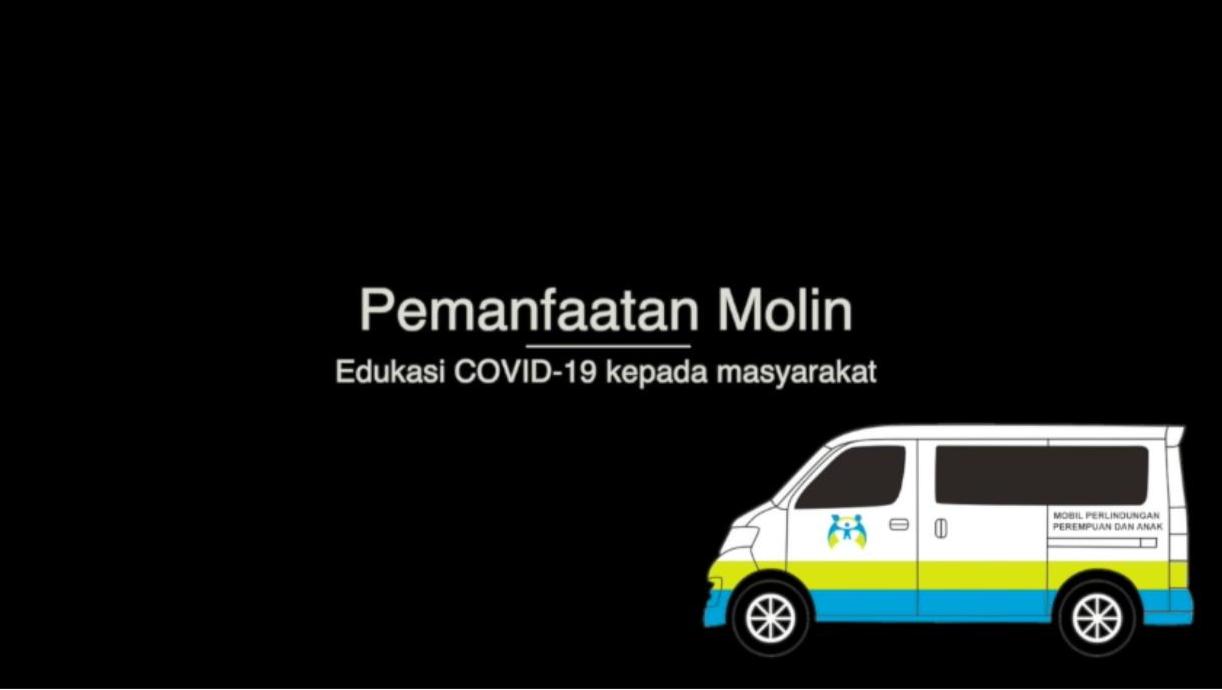 Kerahkan Molin, Kemen PPPA Sosialisasi Pencegahan Penularan COVID – 19 Hingga ke Desa
