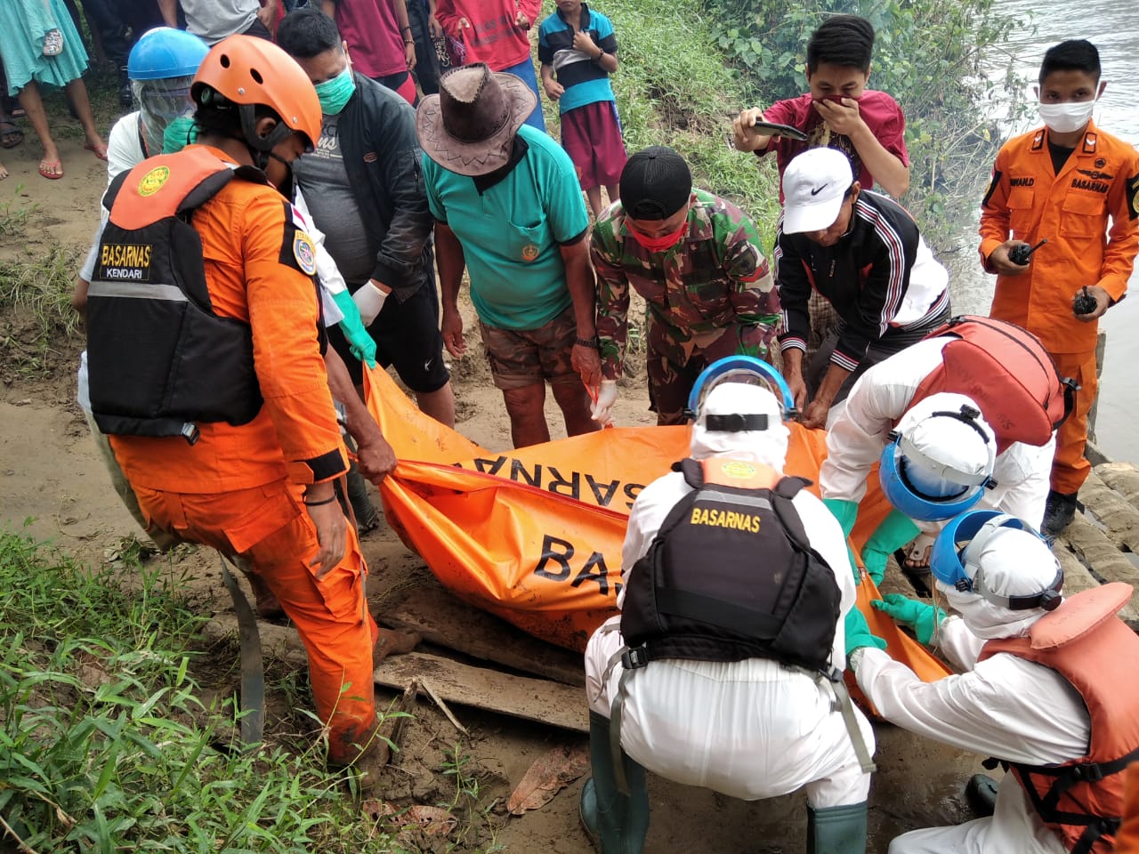 Pencarian Hari Ke-3 Tim SAR Gabungan Temukan 2 Korban Dalam Keadaan Meninggal