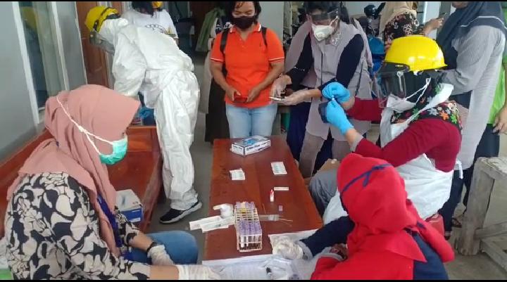 20 ASN Pemprov Sulbar Lakukan Rapidtes