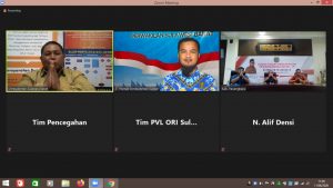 Hadirkan Bupati Pasangkayu, Ombudsman Lakukan Klarifikasi Secara Virtual Hadirkan Bupati Pasangkayu, Ombudsman Lakukan Klarifikasi Secara Virtual