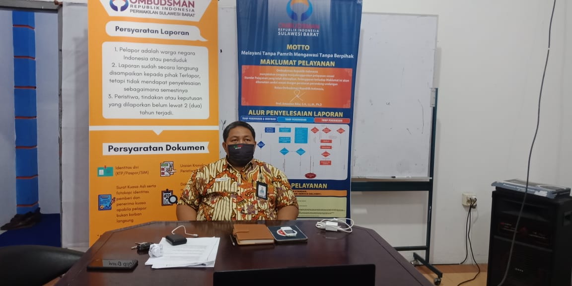 Klarifikasi Virtual Bupati Pasangkayu (2) Hadirkan Bupati Pasangkayu, Ombudsman Lakukan Klarifikasi Secara Virtual