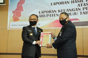 Pemkab Mamuju Raih WTP Tiga Tahun Beruntung