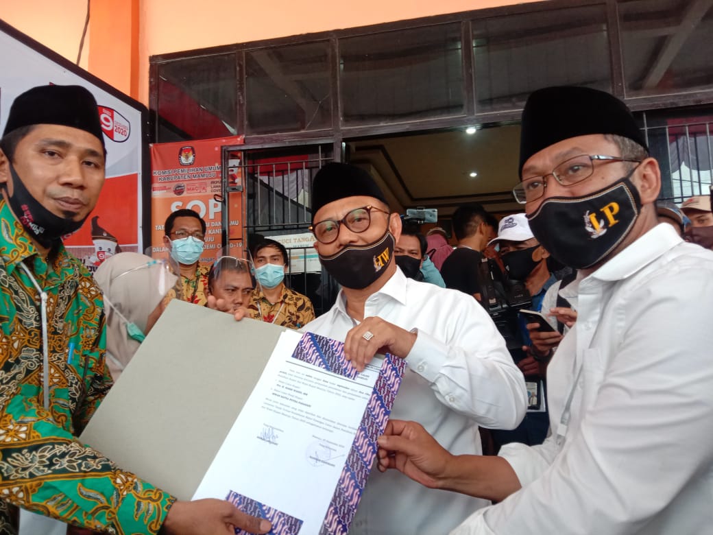IMG-20200905-WA0041 Habsi-Irwan Resmi Mendaftar di KPU Mamuju