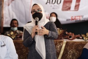 Tina Paparkan Program Unggulan di Kampanye Terbatas Kecamatan Papalang