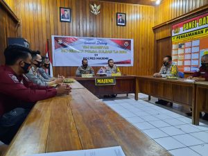 Kunjungan Supervisi Bid Humas Polda Sulbar di Majene, Berikut Targetnya!