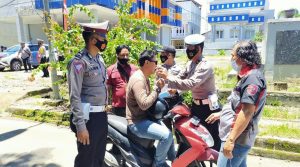 Polresta Mamuju Gencar Lakukan Operasi Yustisi