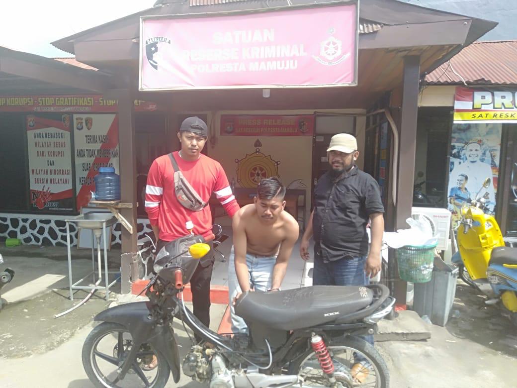 Team Python Polresta Mamuju Kembali Tangkap Pelaku curanmor