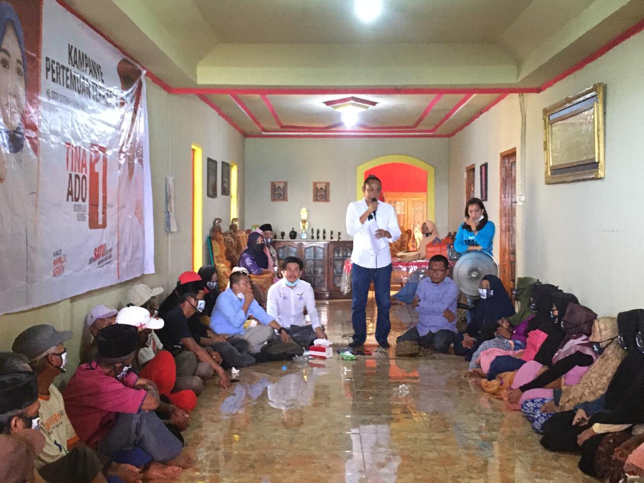 Tina Ado Kampanye di Karampuang