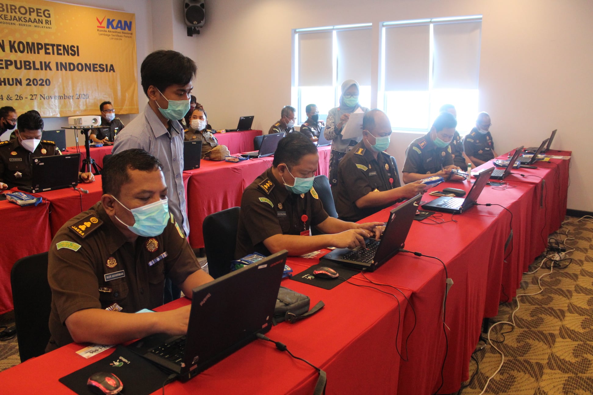 Puluhan Pejabat Kejati Sulbar Ikut Assessment Kompetensi