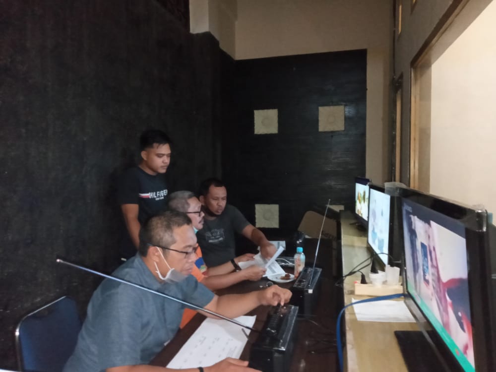 KPID Sulbar Optimalkan Pengawasan Penayangan Iklan Kampanye di Media Eletronik.