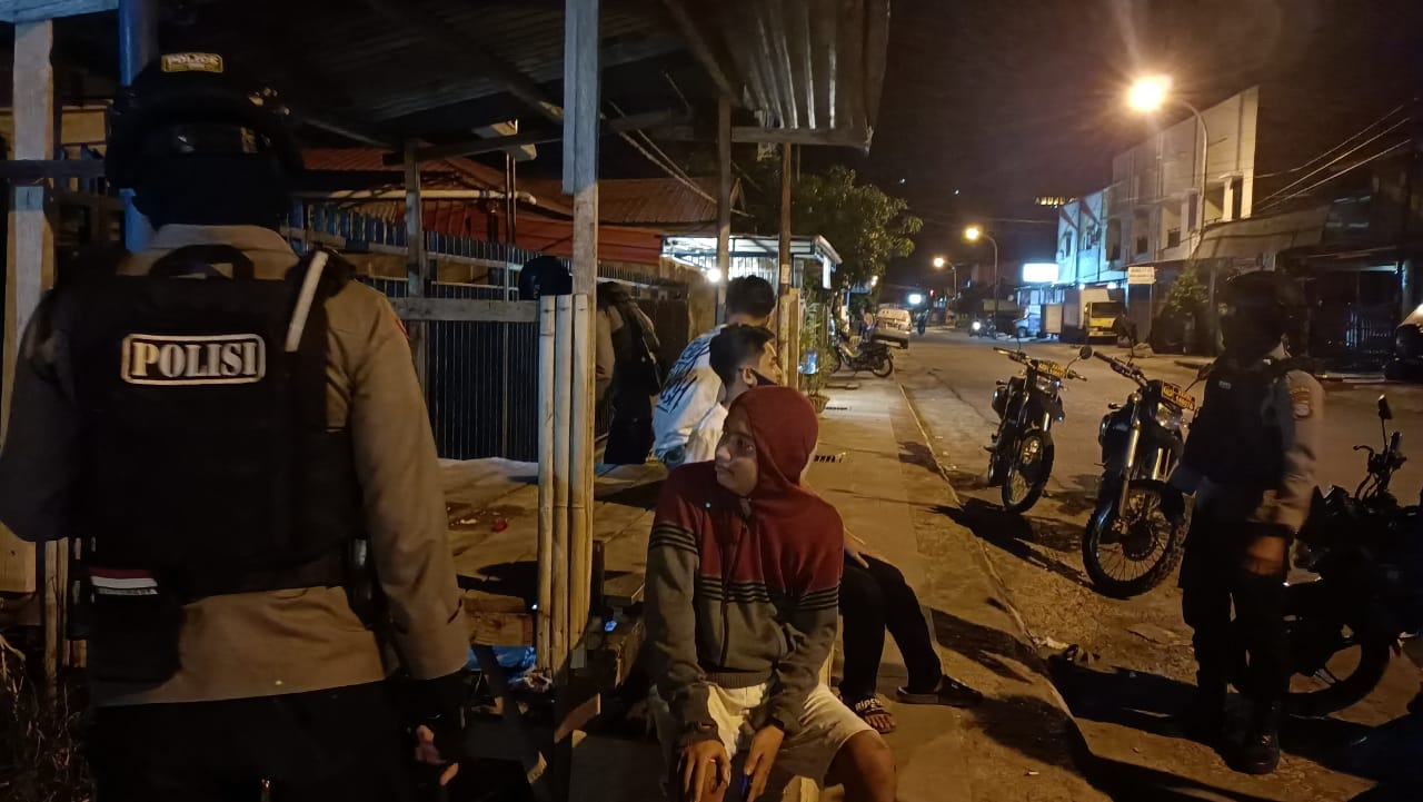 Libur Panjang, Personil Polda Sulbar Terus Gelar Operasi Masker