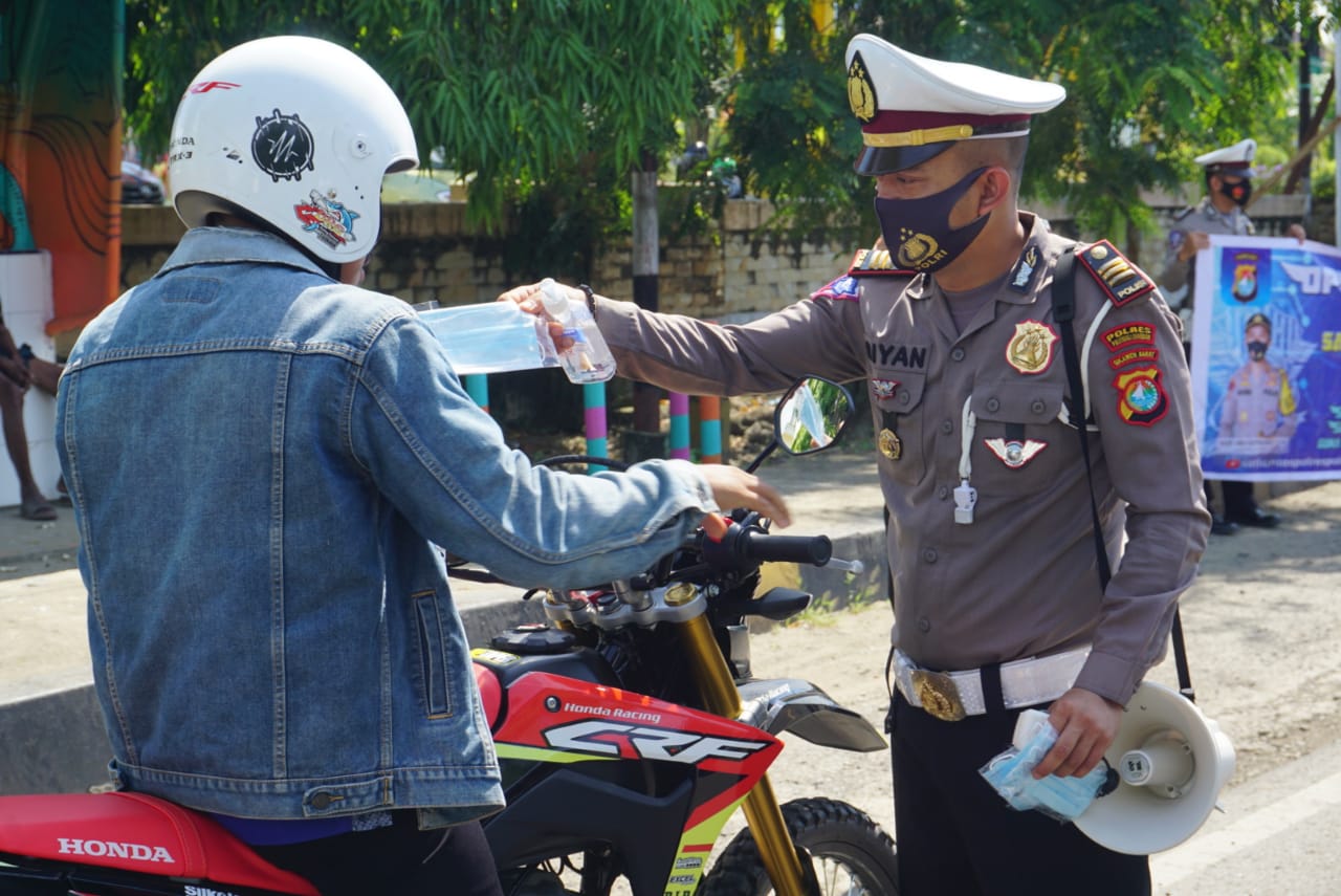 Kedepankan Imbauan Operasi Zebra Di Kabupaten Polman Tanpa Tilang