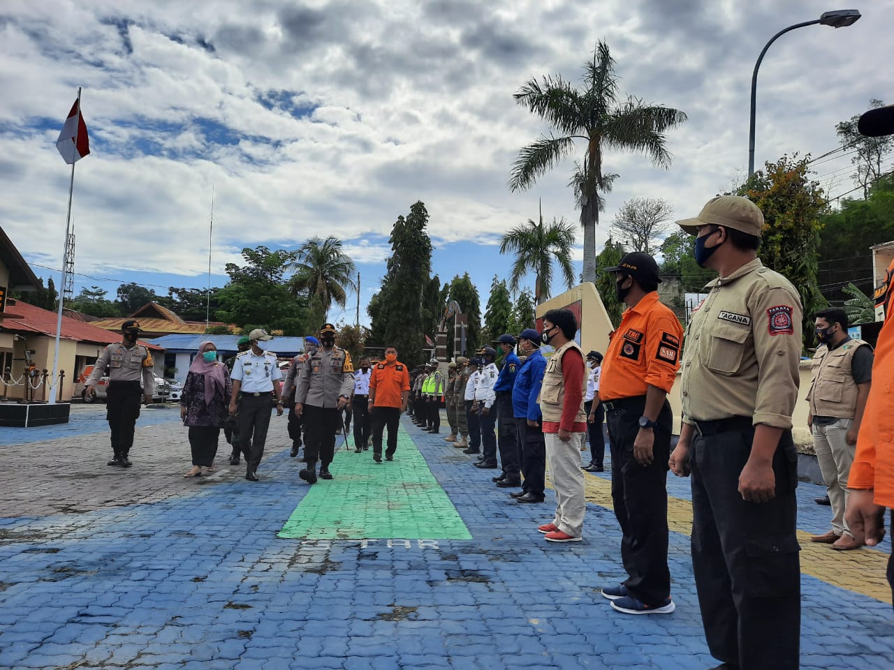 WhatsApp Image 2020-11-06 at 09.35.44 Apel Konsolidasi Ops Kontijensi Aman Nusa II di Polres Majene