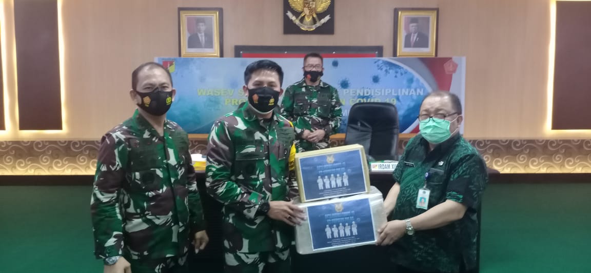 Aksi Peduli Covid-19 K3 Mapalus TNI AU