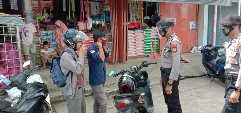 Polda Sulbar Berupaya Sadarkan Masyarakat Pentingnya Memakai Masker