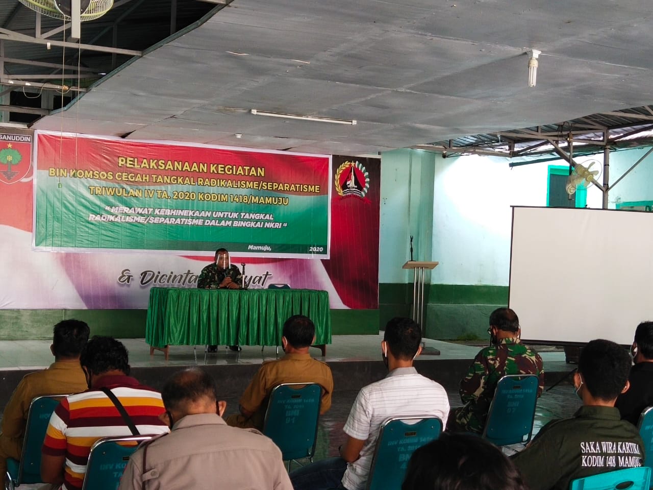 Kodim 1418 Mamuju Gelar Bikomsos Cegah Tangkal Radikalisme/Separatisme