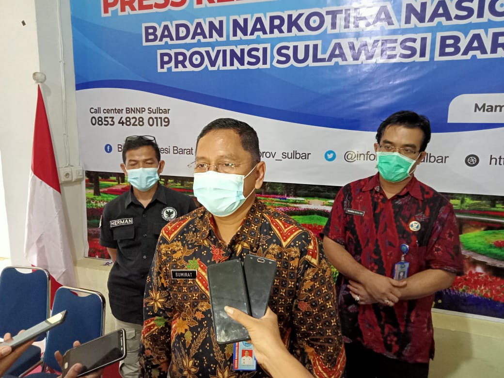 Sulbar Berada di Posisi 18 Tingkat Prevelensi Narkotika