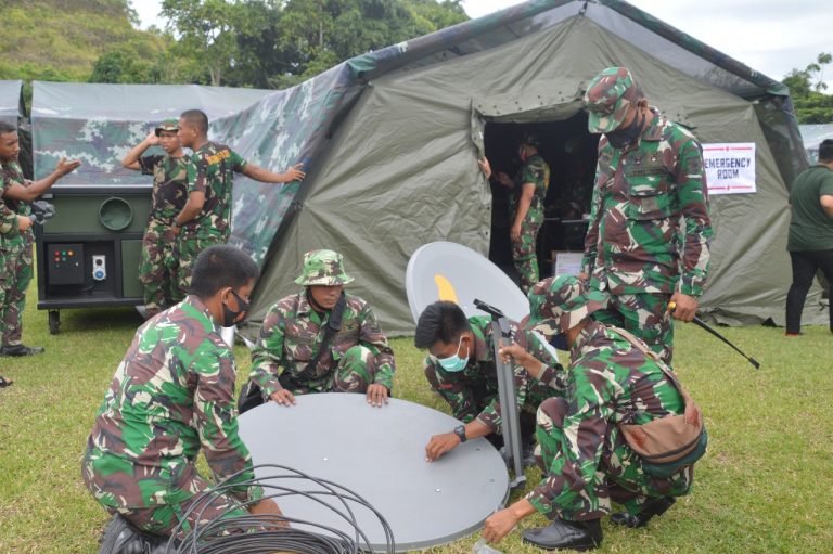 Rumah Sakit Lapangan Milik Tni Ad Dilengkapi Dengan Komob