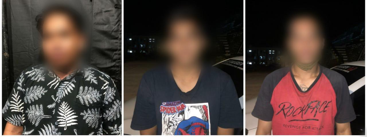Pesta Shabu 3 Pemuda Diringkus Dit Narkoba Polda Sulbar